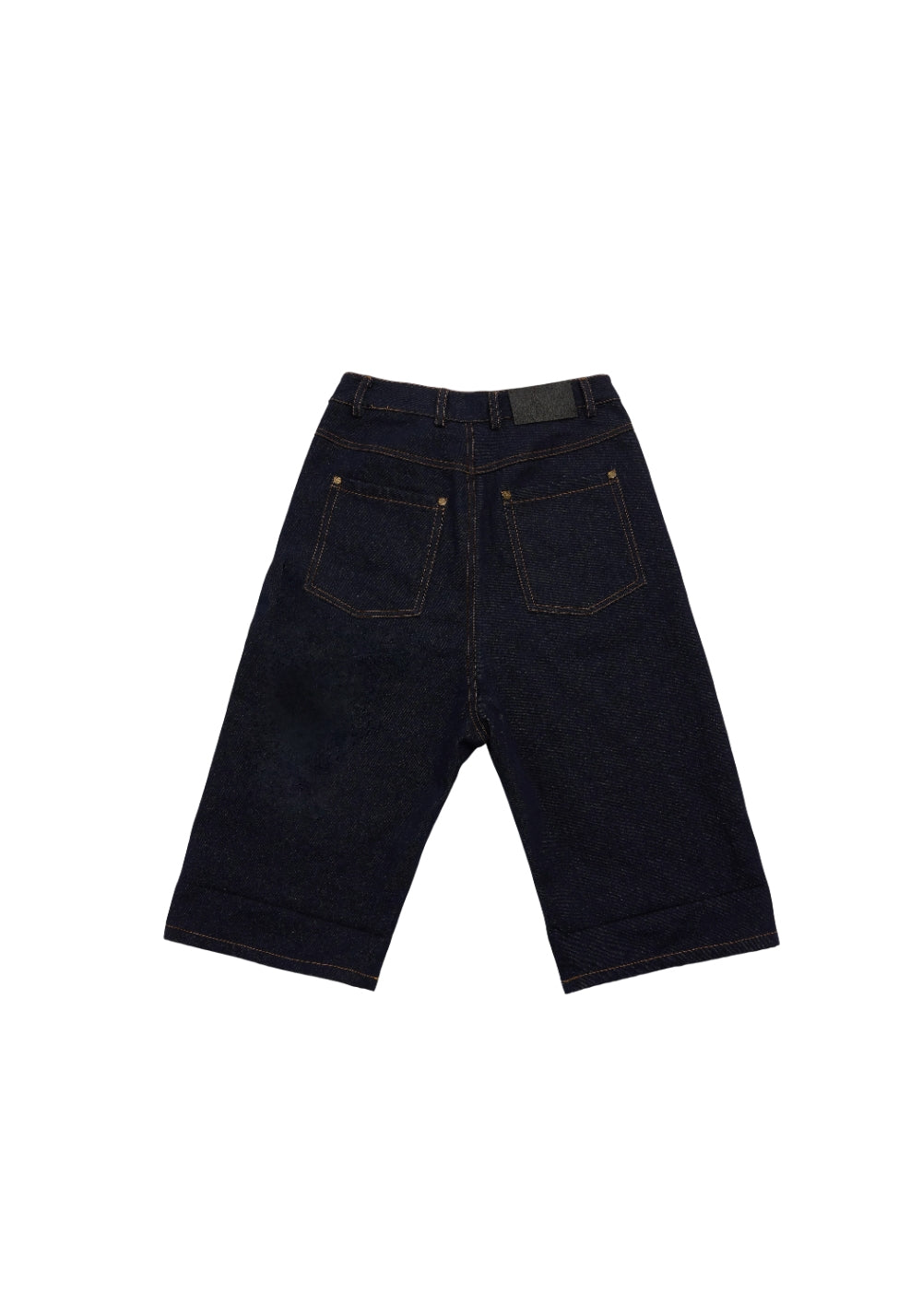 NyDkyel丨Folded Stitch Denim Shorts - PSYLOS 1, NyDkyel丨Folded Stitch Denim Shorts, Shorts, NyDkyel, PSYLOS 1